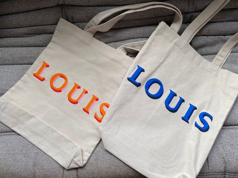 White Canvas Tote Bag  Librairie Boutique Fondation Louis Vuitton