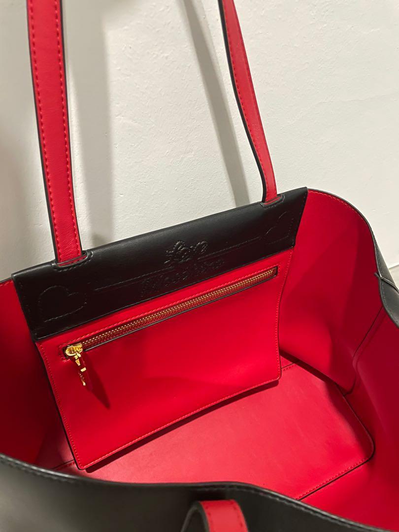 Red inside clearance bag