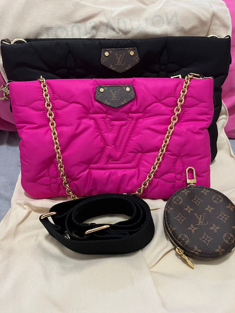 LV 3 in 1 multi pochette in Nylon, Luxury, Bags & Wallets on Carousell