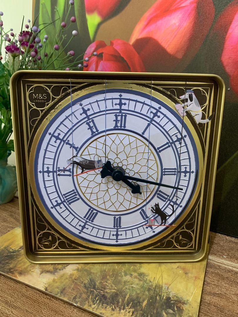 Marks & Spencer WORKING CLOCK (face) designed Big Ben style. England