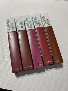 TAKE ALL Maybelline super stay matte