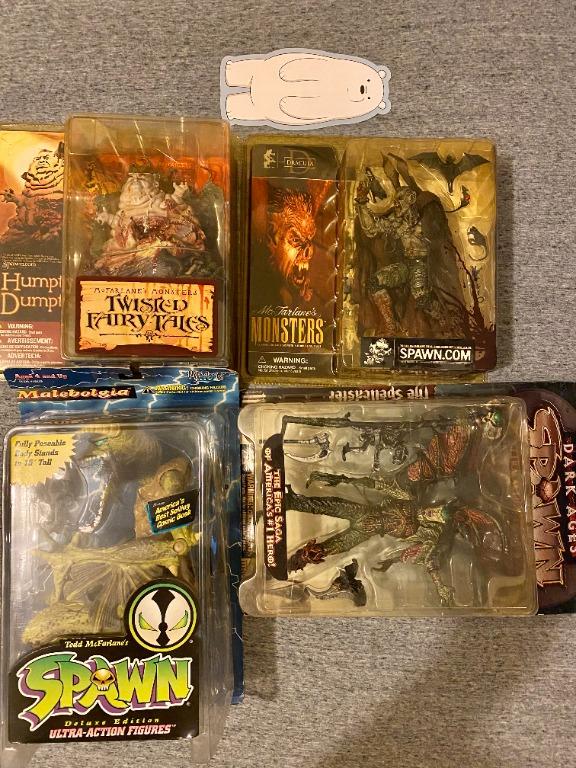 McFarlane Clive Barker's spawn X files tortured souls figures, 興趣及遊戲 ...
