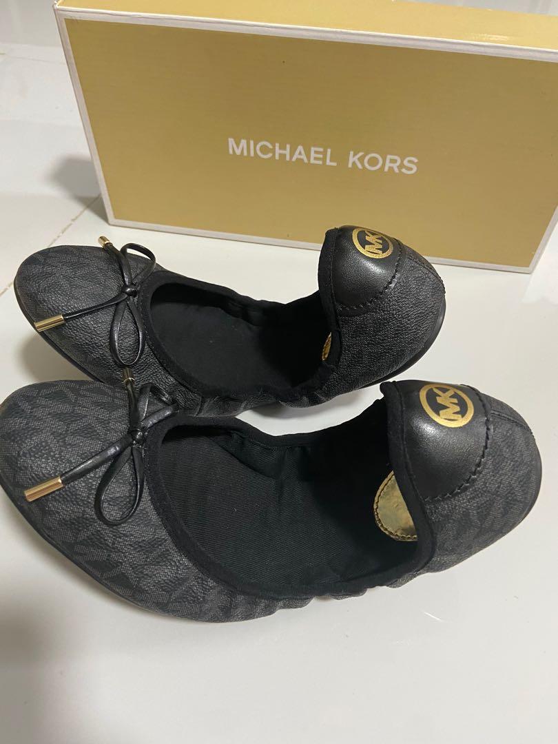 Michael kors 2025 city ballet flats
