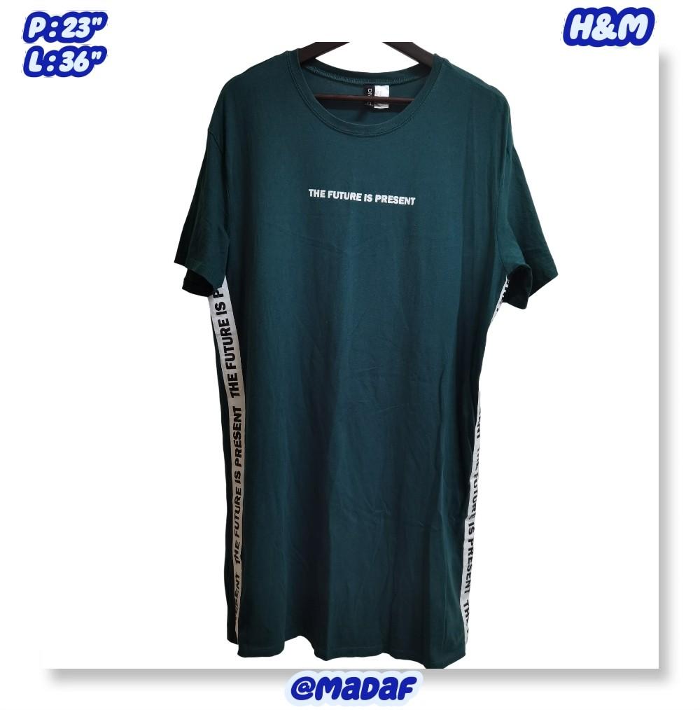 H and m tee top shirt dress