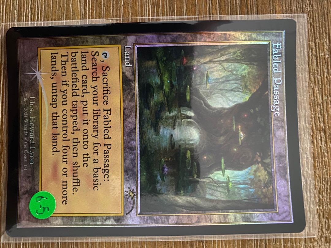 Mtg Magic The Gathering Fabled Passage Promo Hobbies Toys Toys Games On Carousell