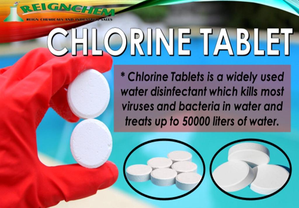 MURIATIC ACID & CHLORINE TABLET, Furniture & Home Living, Cleaning