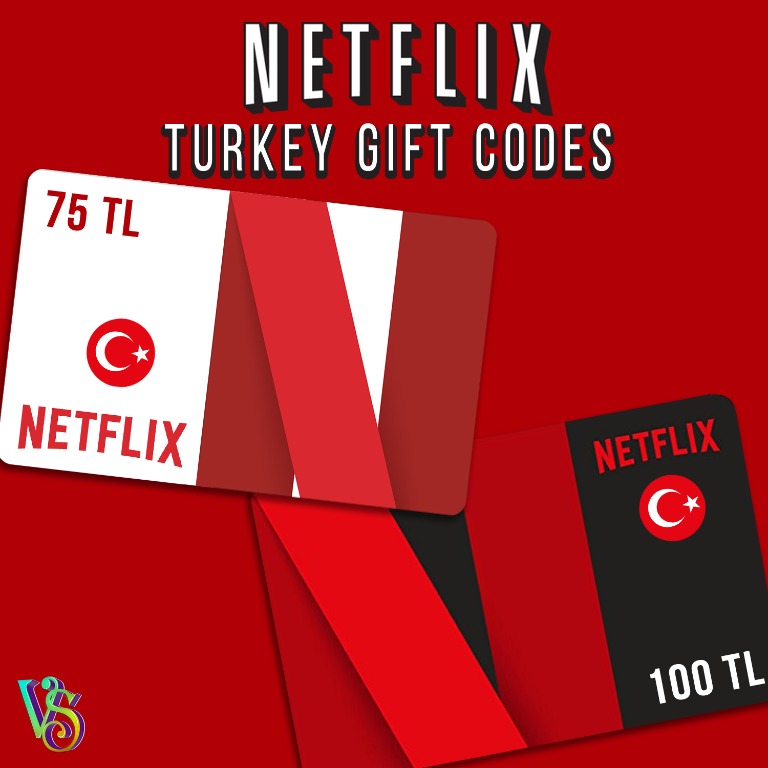 Netflix Turkey Gift Codes | 75Tl & 100Tl, Tv & Home Appliances, Tv &  Entertainment, Tv Parts & Accessories On Carousell