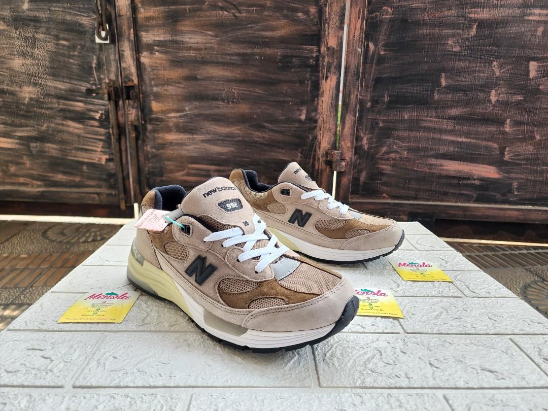 New Balance 992 X Jjjjound Grey, Fesyen 