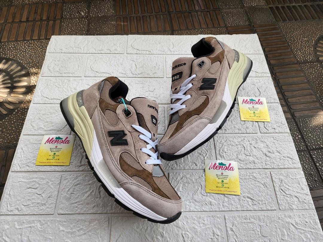 New Balance 992 X Jjjjound Grey, Fesyen 