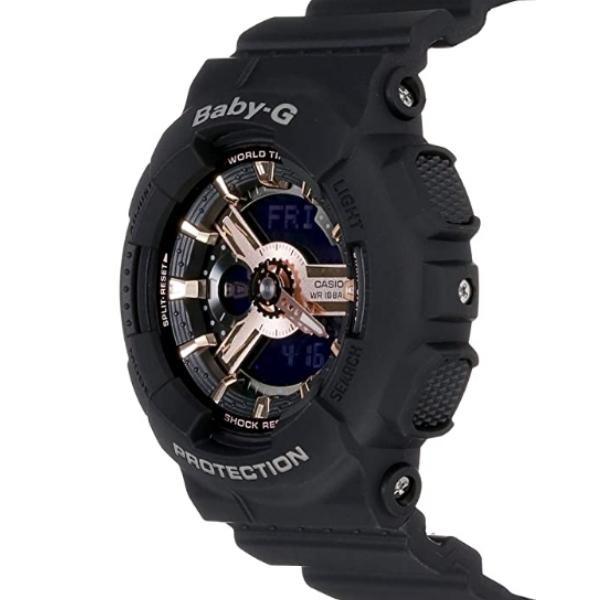 Black and rose gold baby g watch best sale