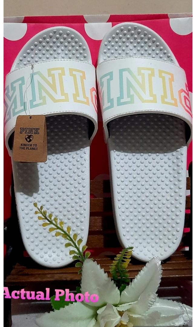 Cheap victoria secret on sale pink slides