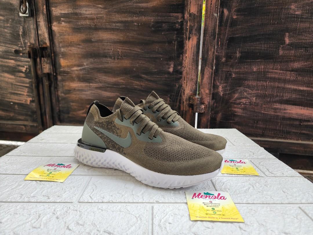 Nike epic clearance react army green