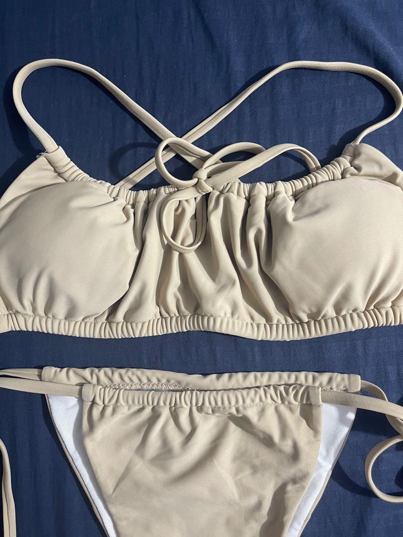 Nude Bikini, Women's Fashion, Swimwear, Bikinis & Swimsuits on Carousell