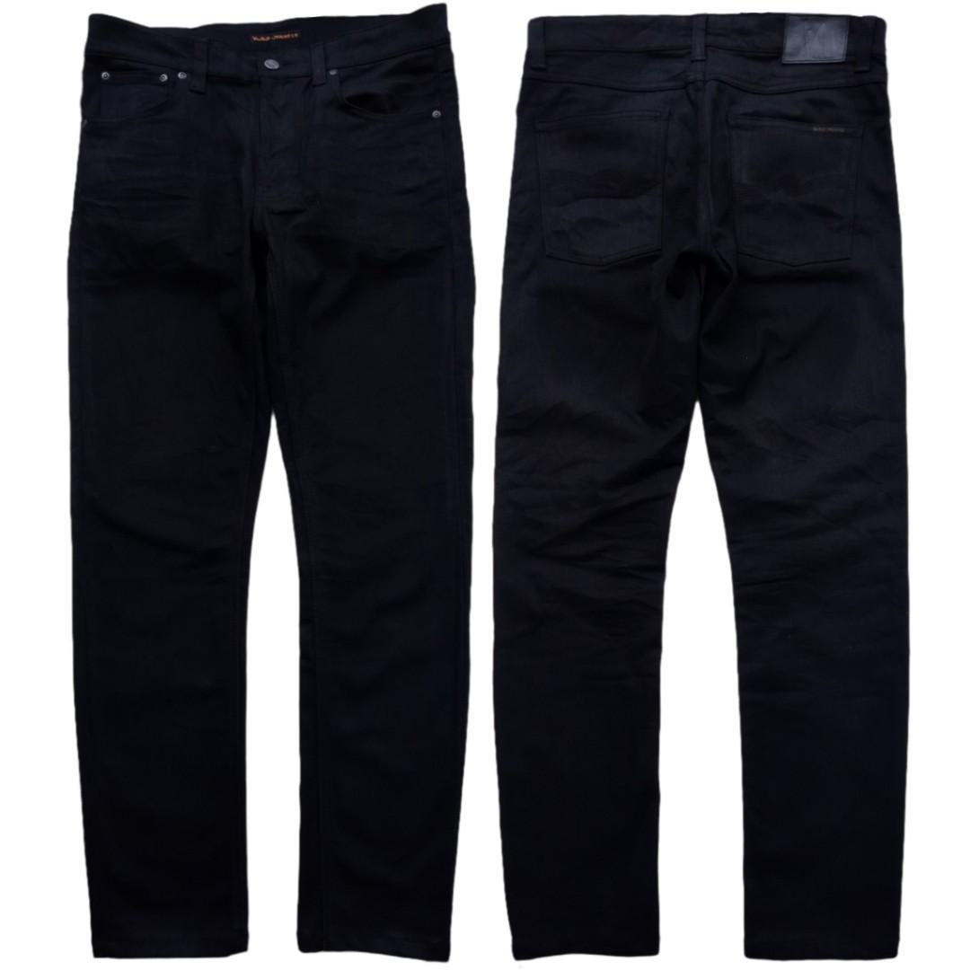 Nudie jeans lean dean black sale dusk