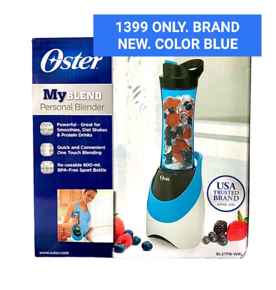 OSTER MYBLEND PERSONAL BLENDER BLUE, TV & Home Appliances, Kitchen