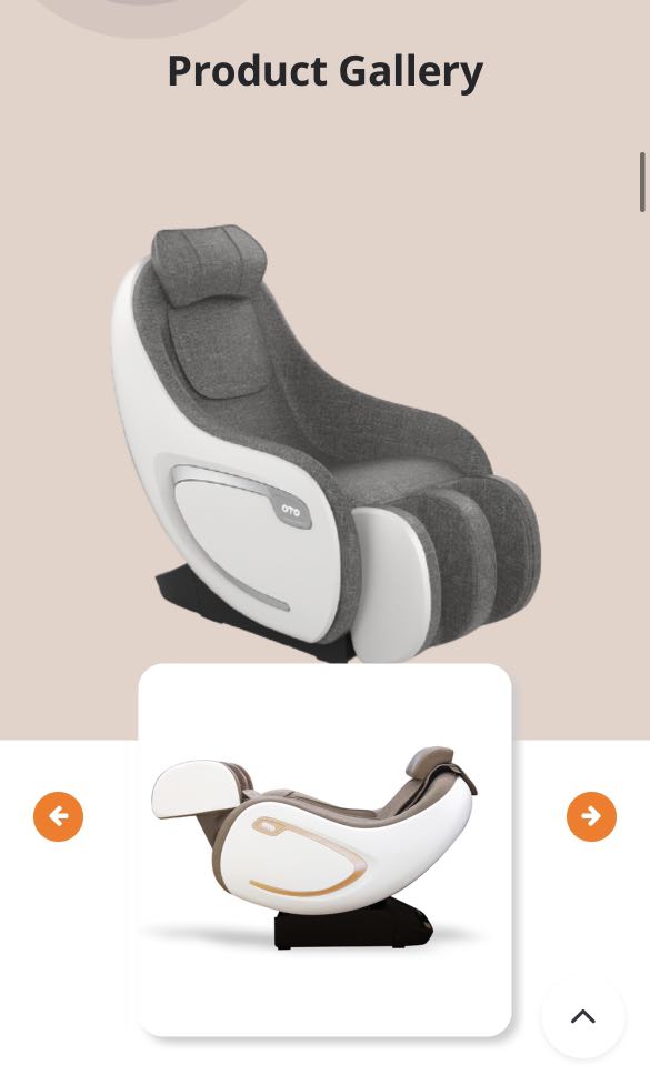 OTO Quantum Massage Chair Health Nutrition Massage Devices on