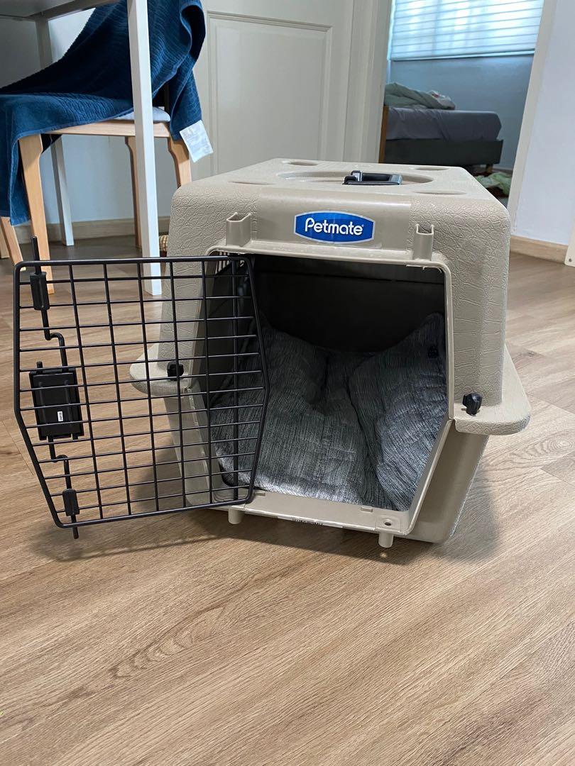 Petmate crate IATA approved 21”, Pet Supplies, Homes & Other Pet