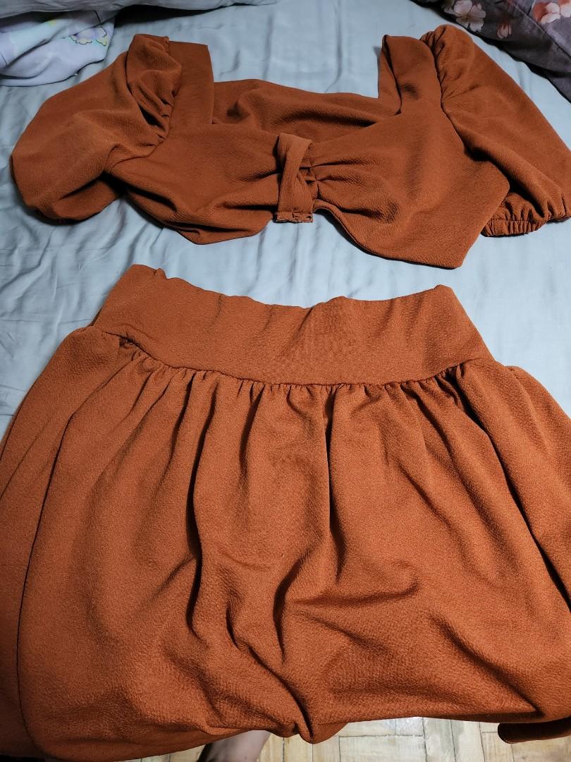 Plus size Coordinates Dress (Category: Sets or Coordinates) located in Makati City. Submitted by alexi_l (Listing ID 1156246414, Image 1). Description: bought on shoppee (photo for reference) Rfs: doesn't fit me well :(.