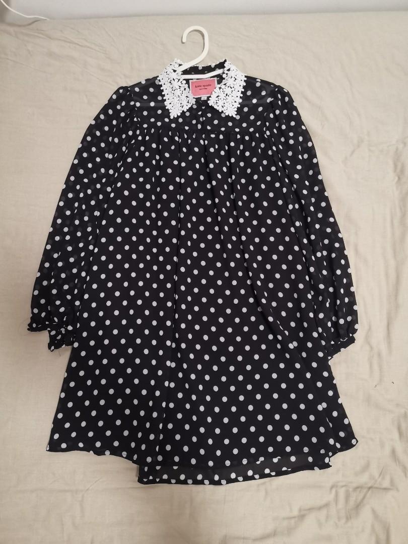 polka dot rose dress