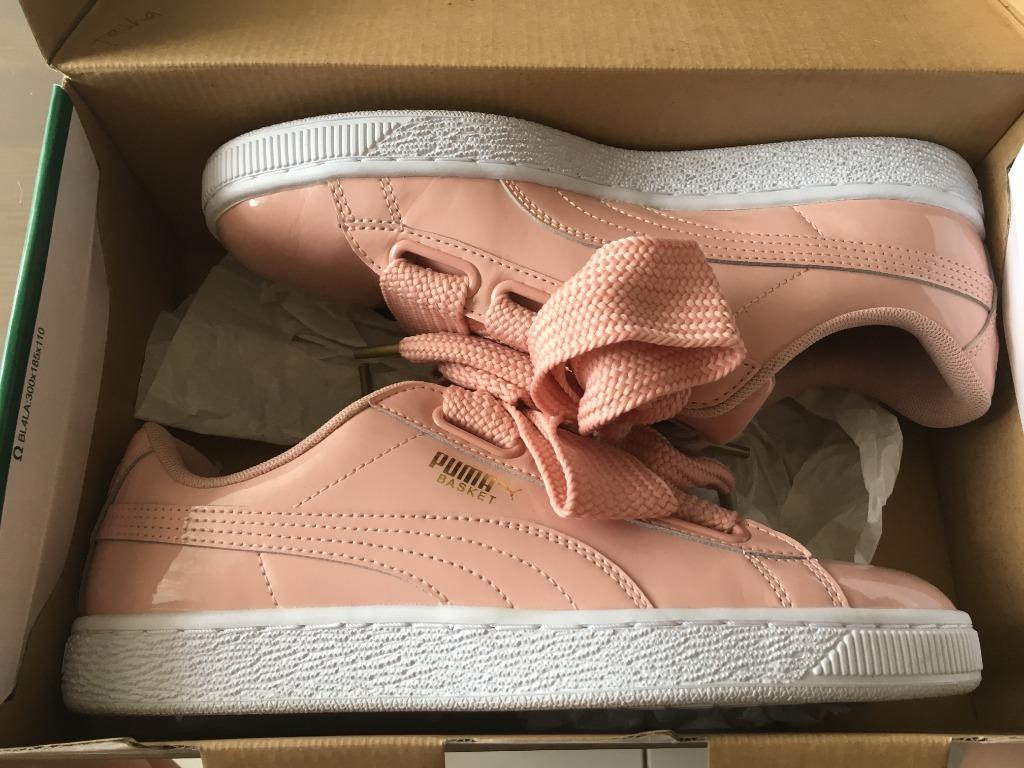 Puma suede peach beige best sale