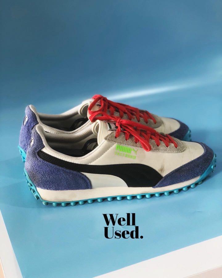 Puma Fast Rider, Fesyen Pria, Sepatu , Sneakers di Carousell