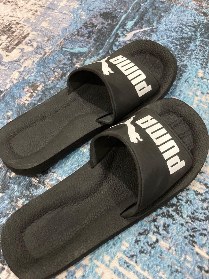 Puma sandals men cheap silver