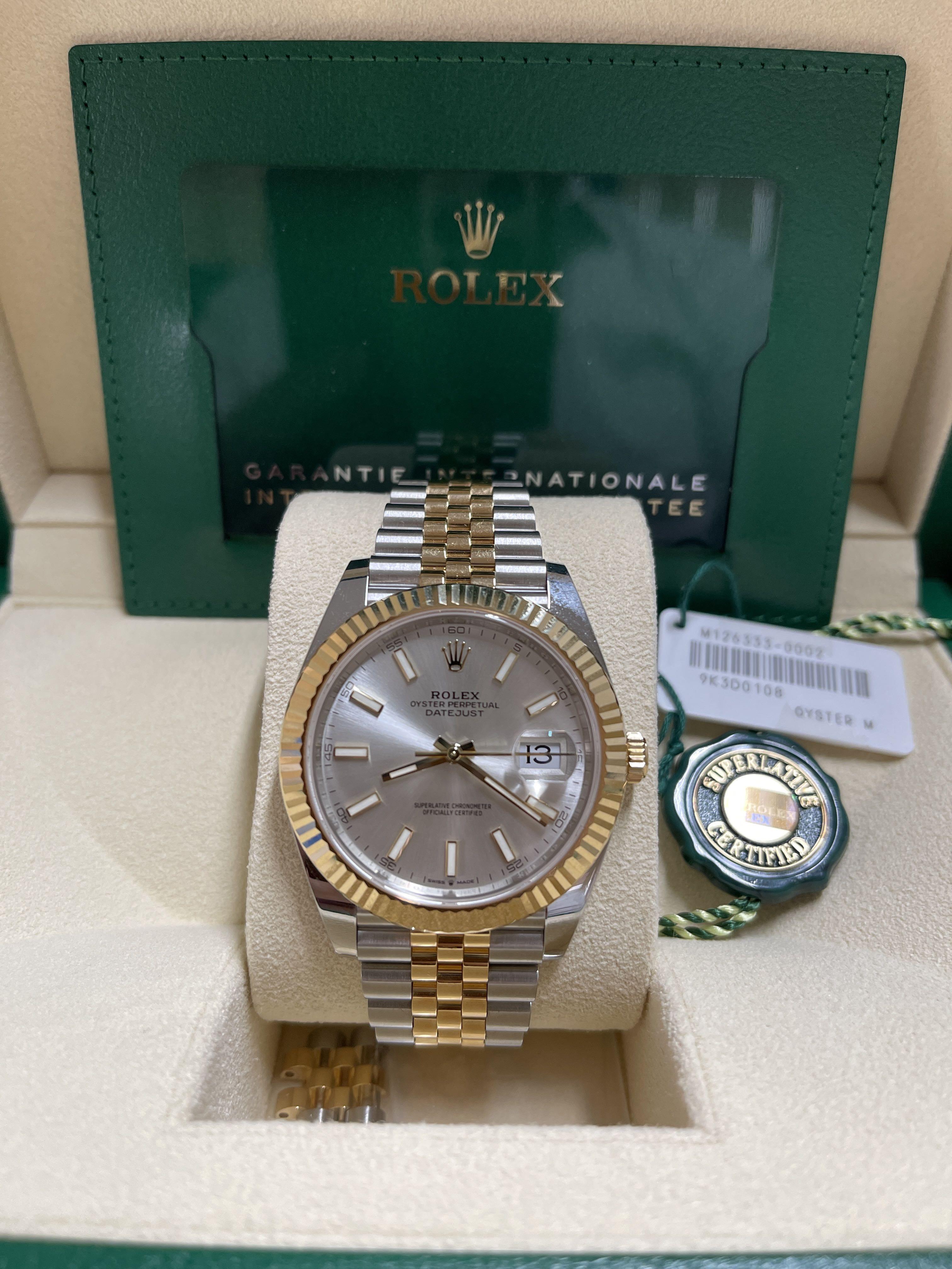 Rolex Datejust 41 Half Gold
