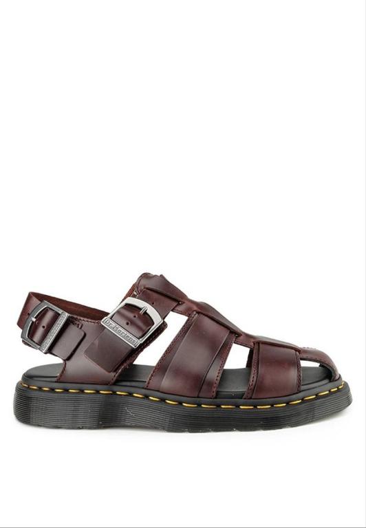 Sandal Dr Martens Kassion Charro Brando Brown Fesyen Pria Sepatu Sandal di Carousell