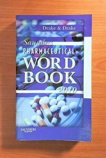 Saunders Pharmaceutical Word Book 2010 Paperback