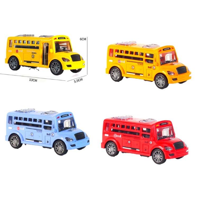 Children's Inertia Bus Toys Inertial Toys For Presents Kid's Toys Gifts * 