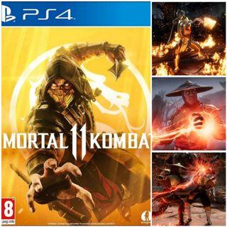 SELLING CHEAP!! EXCELLENT CONDITION PLAYSTATION 4 (PS4) THE LATEST MORTAL KOMBAT 11 GAME (MK11 - REGION 3 VERSION) FOR JUST $22 ONLY!!! (NEW PRICE REVISED TODAY, 5 MAY 22)!!! + FREE DELIVERY* TO YOUR DOORSTEPS!!!