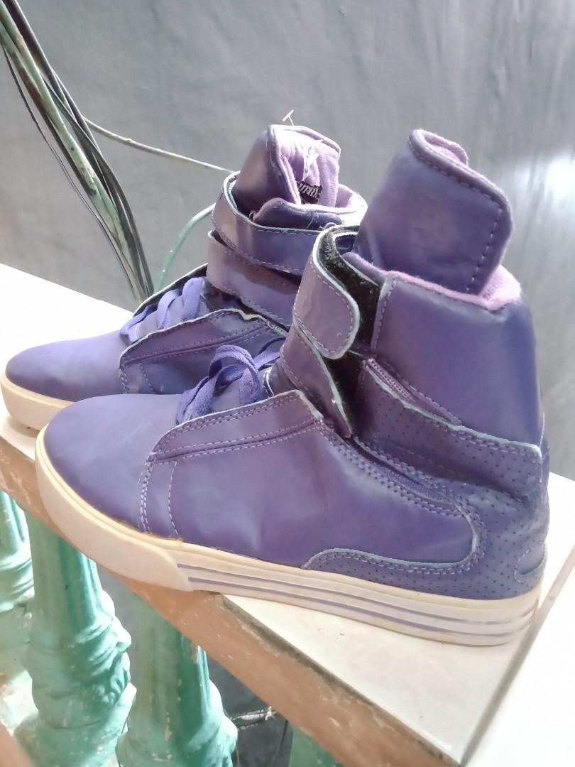Sepatu supra hotsell ungu justin bieber