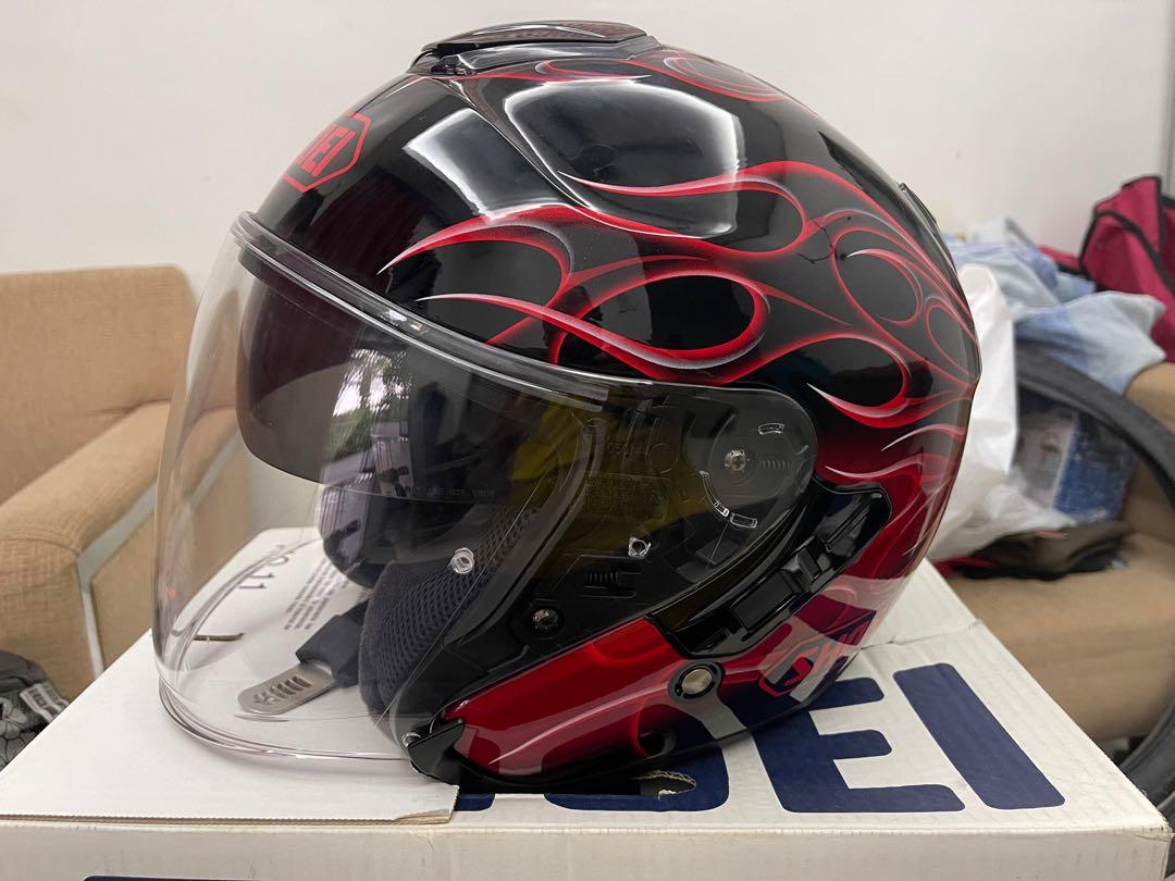 Shoei reborn hot sale red
