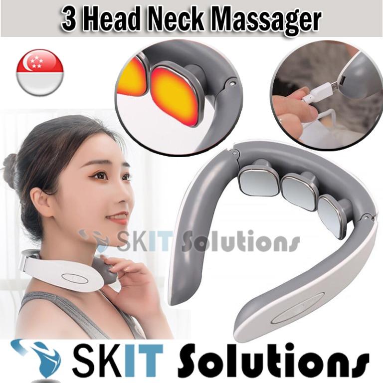 Electric Pulse Neck Massager 6 Modes 9 Strength Neck Massage