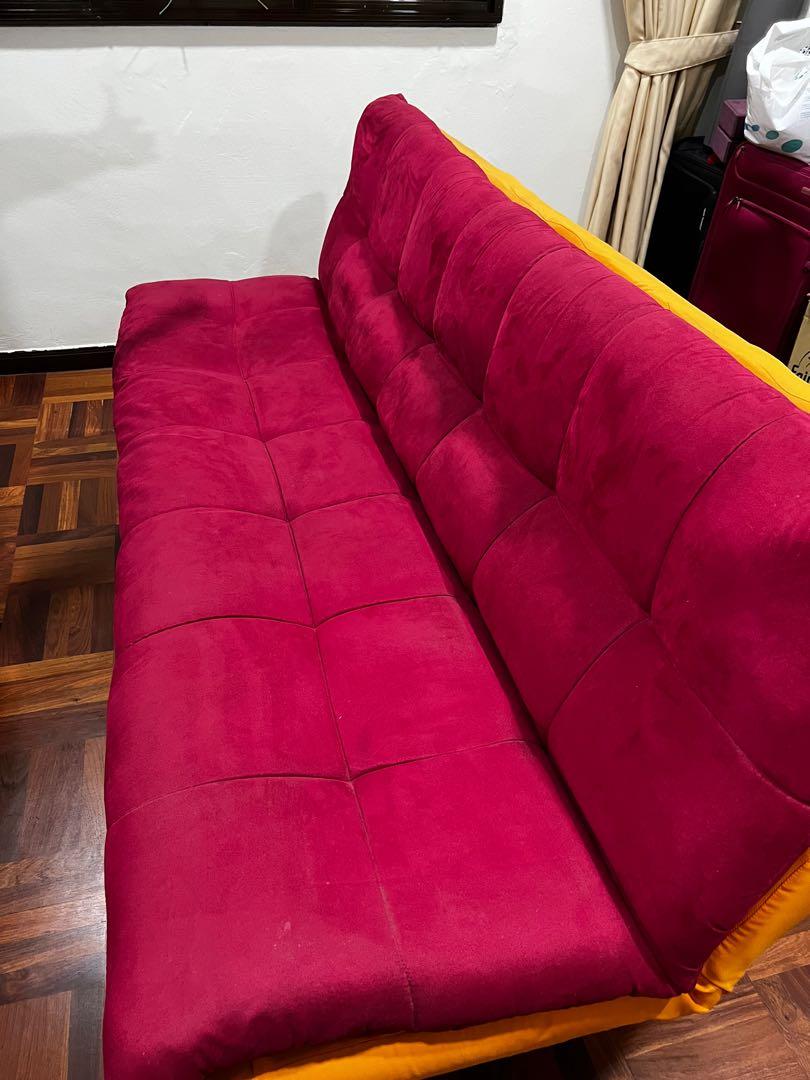 Sofa bed with 6 settings, Furniture & Home Living, Furniture, Sofas on