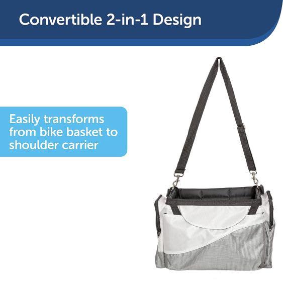 Solvit deluxe tagalong sport 2025 pet bicycle basket