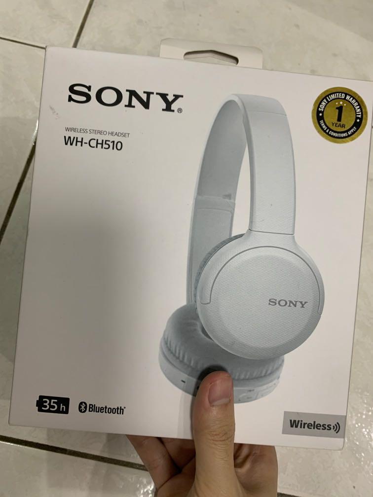 Sony WH CH510 White Audio Headphones Headsets on Carousell