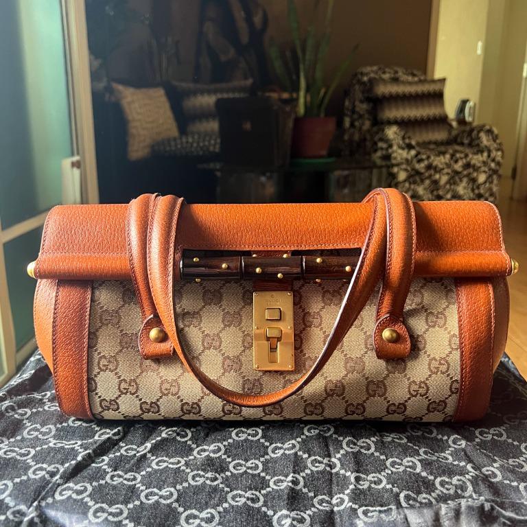 Gucci x Tom Ford Bamboo Bullet Bag, Luxury, Bags & Wallets on Carousell