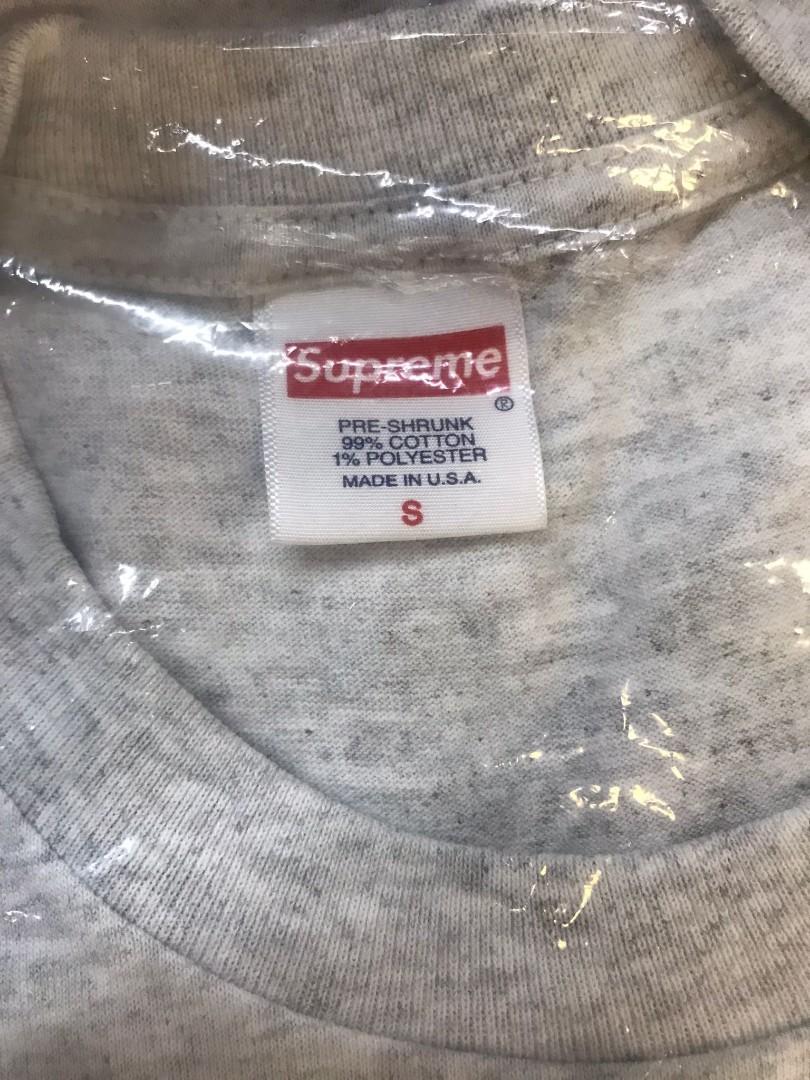 Supreme Deer Tee (Ash Grey) Size: S (美國直送絕對正貨）, 男裝