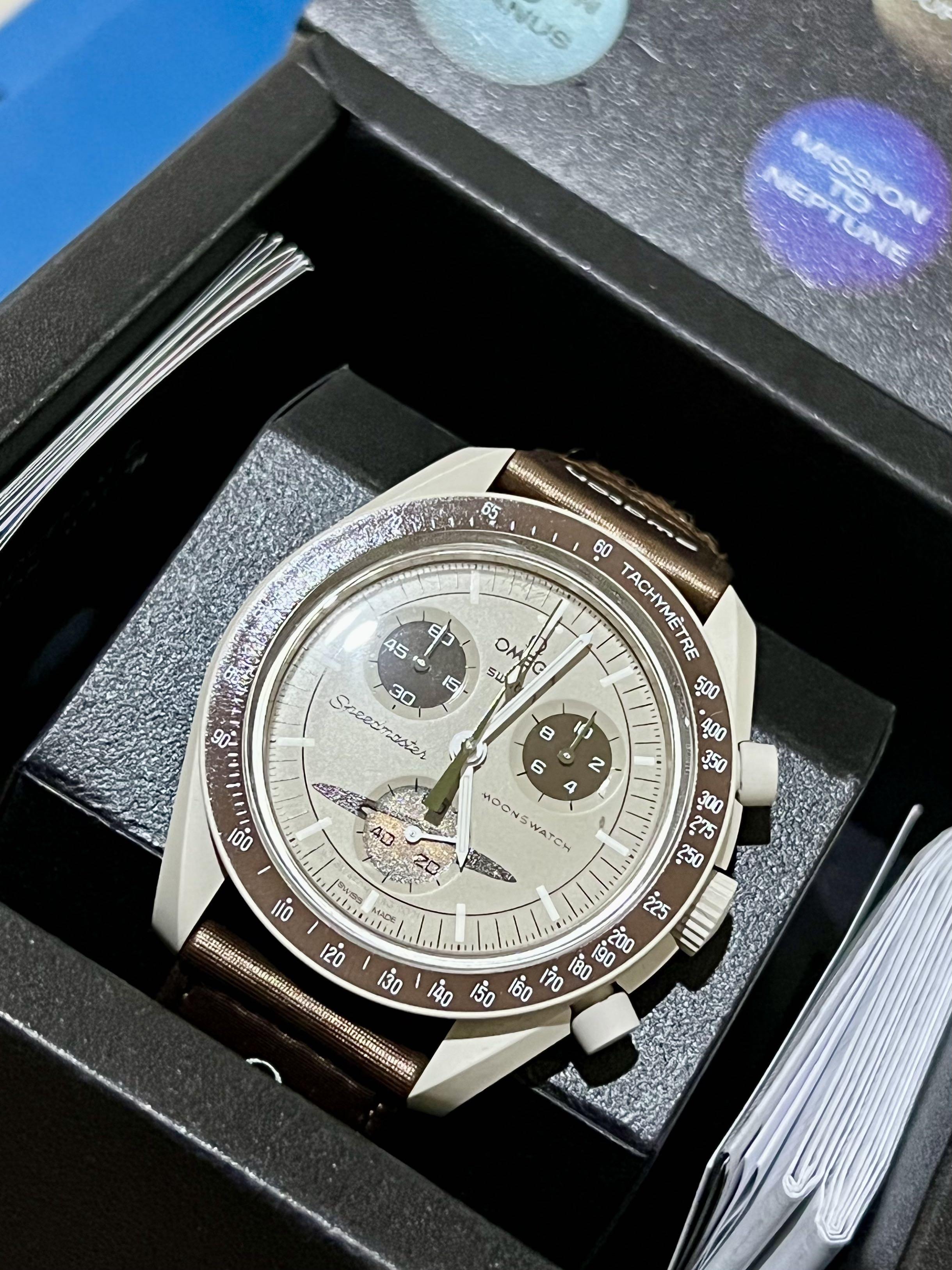 OMEGA × Swatch サターン - 腕時計(アナログ)