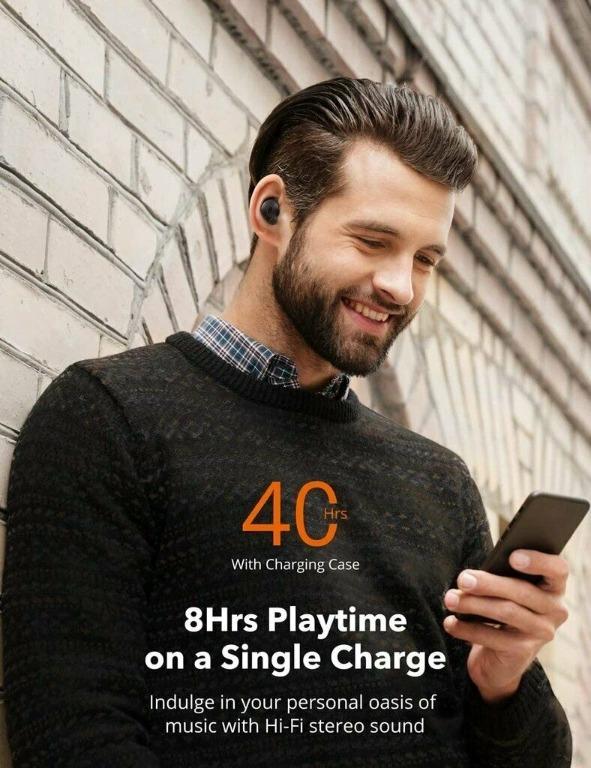 TaoTronics TT BH079 SoundLiberty 79 Smart AI TWS Headphones 30H