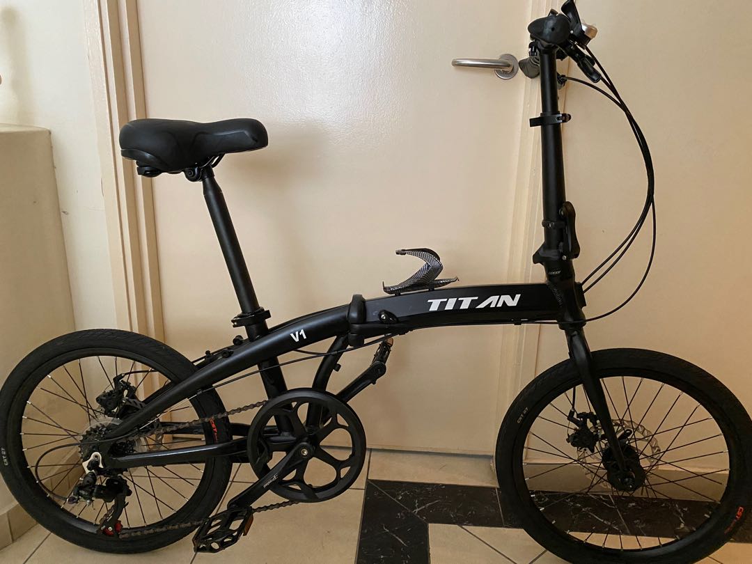 Titan discount folding bike