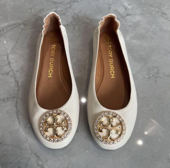 tory burch crystal flats