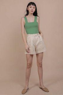 TTR Luna Basic Top in fern green