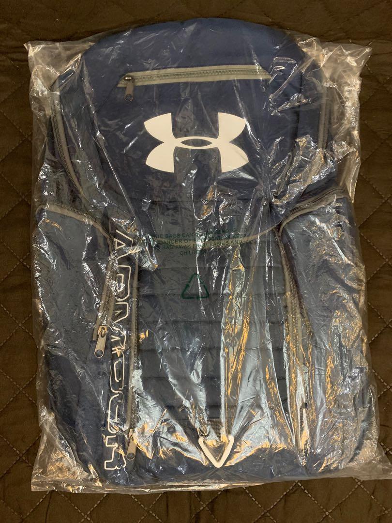 Under Armour Storm Undeniable II Backpack (Category: Backpacks) located in Manila. Submitted by offtherack_mnl (Listing ID 1156228615, Image 3). Description: UNDER ARMOUR STORM UNDENIABLE II Condition: Brandnew Brand: Under Armour Color: Neon Yellow and Dark Blue Authenticity not guaranteed Style: Backpack L: 12.4" H: 18.5" Bottom: 6.6" 500.00 PHP.