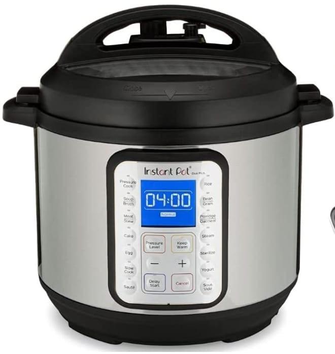 USED LESS THAN 1 YEAR INSTANT POT DUO PLUS with 2 pots and 1