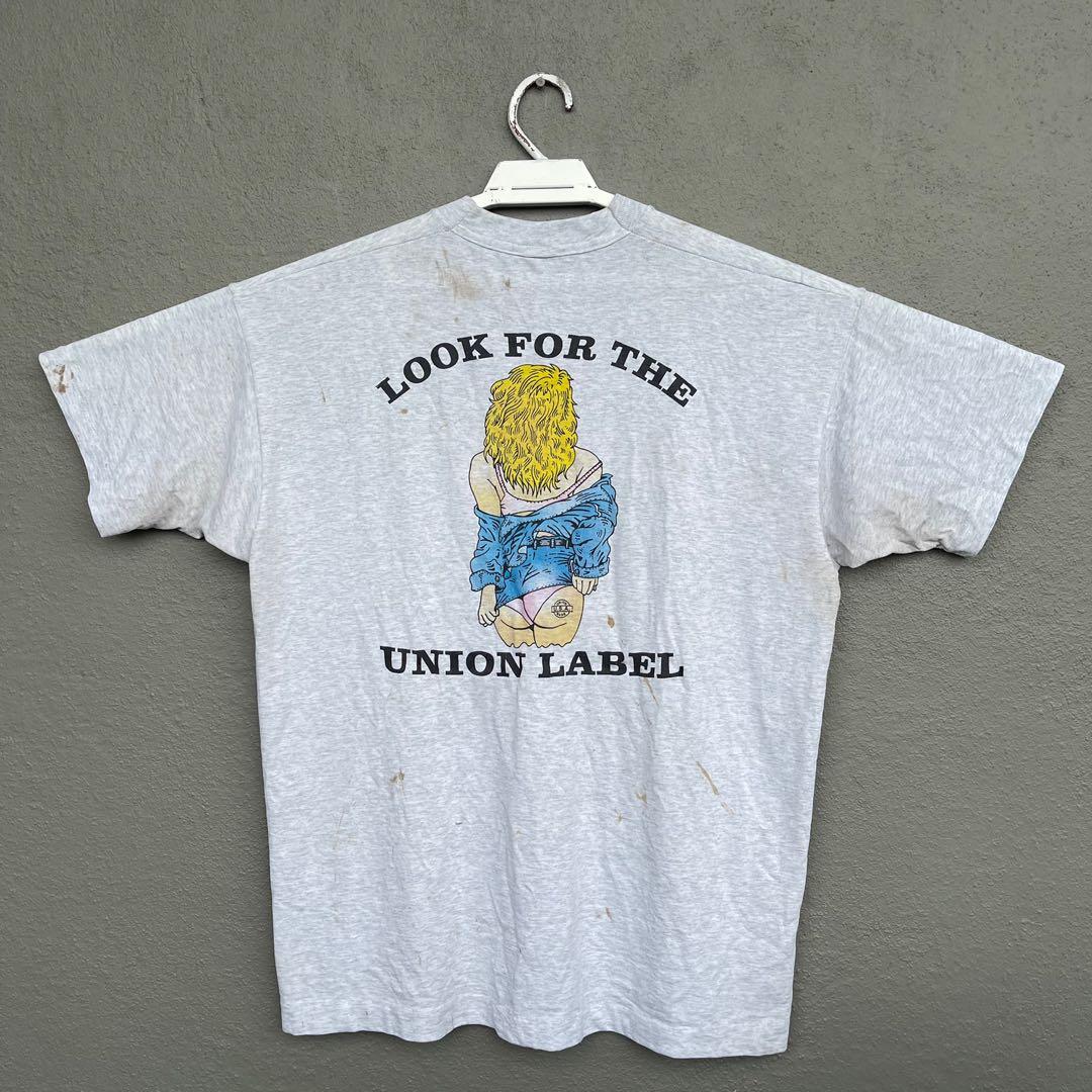 Vintage 90s Look For The Union Label Union USA Made, Men's ...