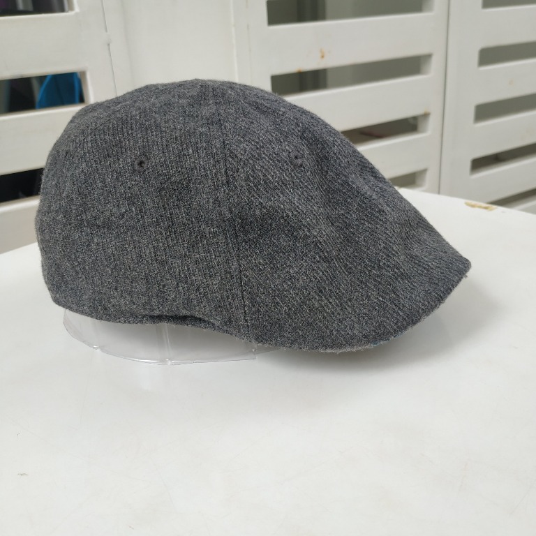 VINTAGE LONDON FOG FLAT HAT WOOL BERETTA CAP TOPI OLD SCHOOL STYLE
