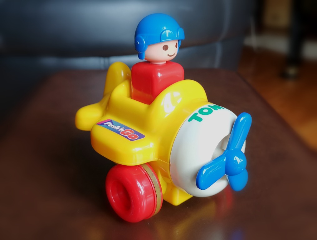 Tomy push and go plane best sale