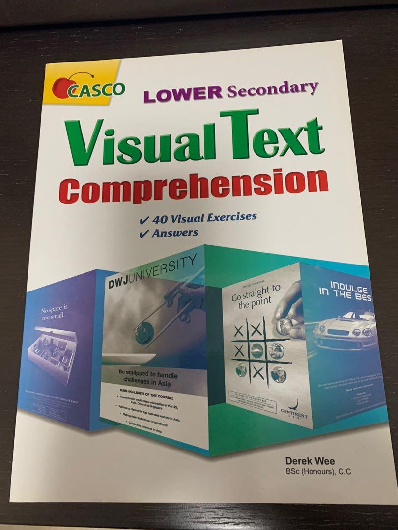 Visual Text Comprehension- lower secondary, 興趣及遊戲, 書本 & 文具, 教科書 - Carousell